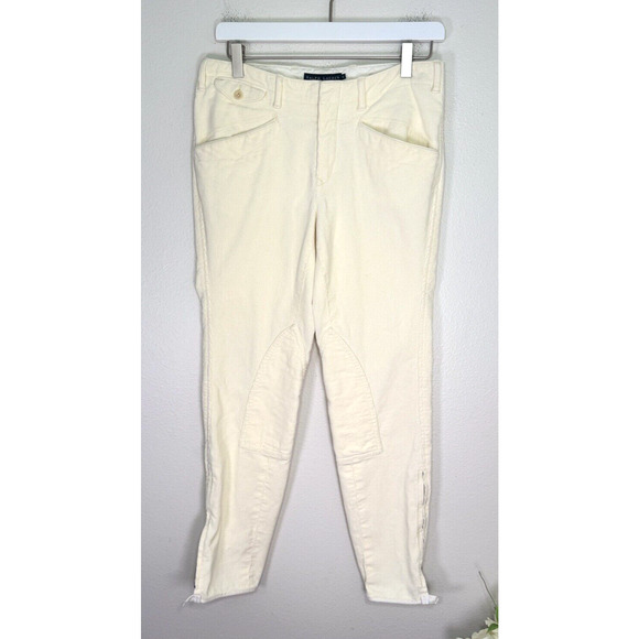 Ralph Lauren Corduroy Riding Pants Equestrian Blue Label Women’s‎ Size 6 - Picture 4 of 13